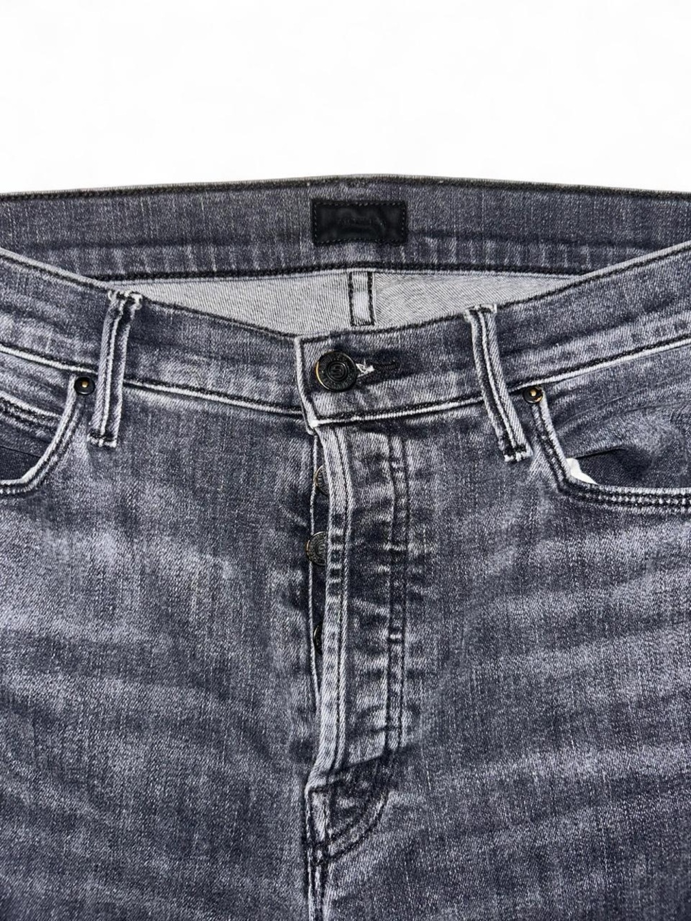 MOTHER Denim "The Stunner Ankle Fray" jeans Size 30 - Picture 3 of 8
